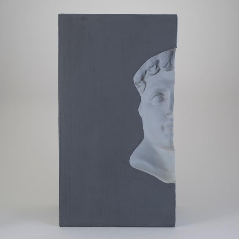 ROY ADZAK, "Untitled" Signed Adzak.  Painted masonite.