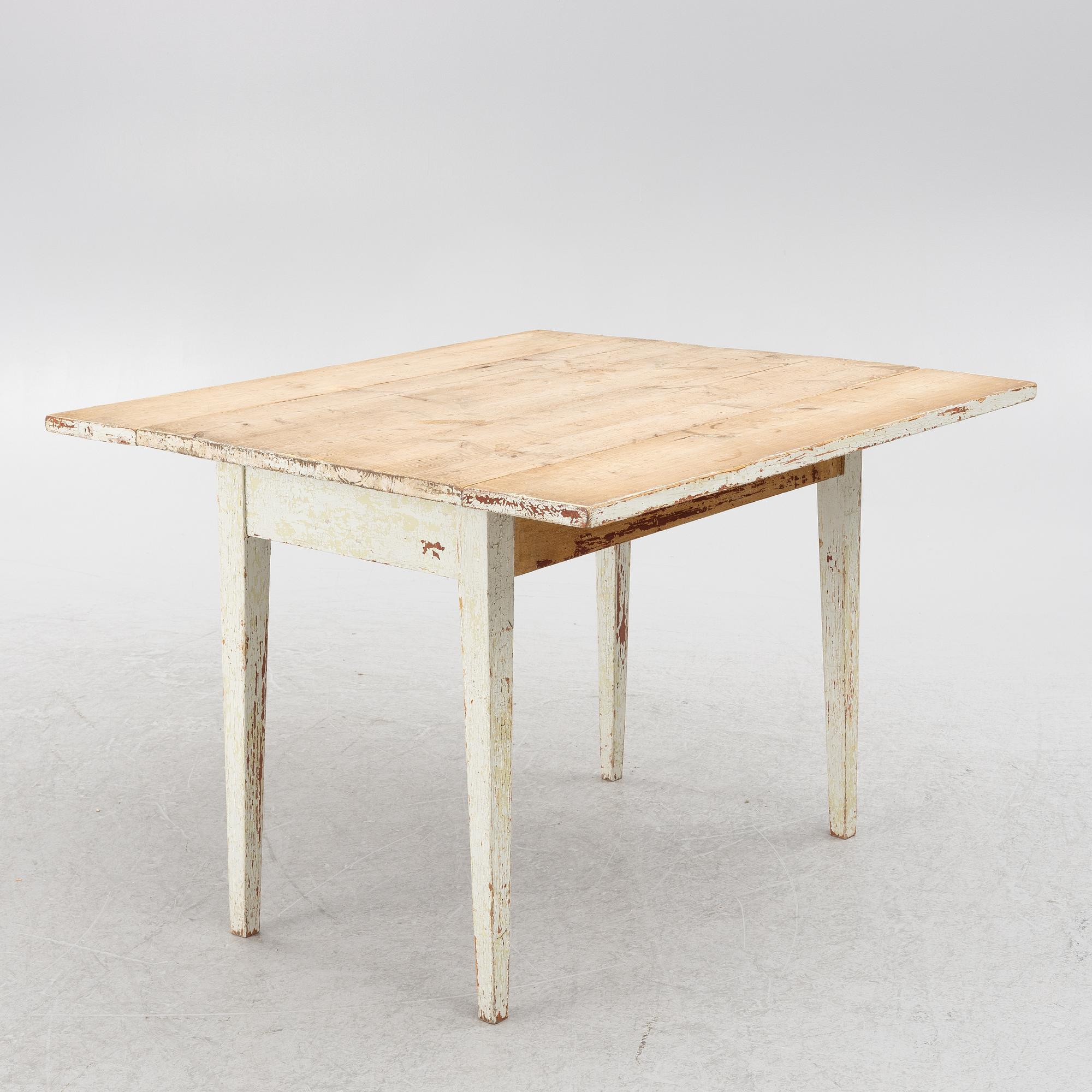 Klaffbord, omkring 1900.