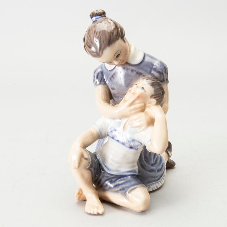 FIGURIN, porslin, Dahl Jensen, Danmark.