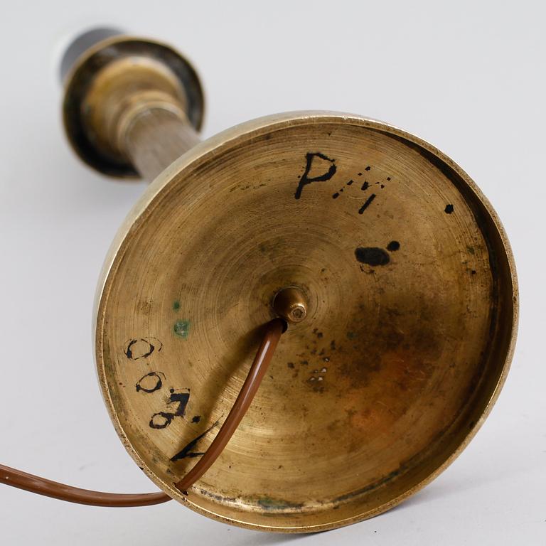 BORDSLAMPA, empirestil, 1800-talets andra hälft.