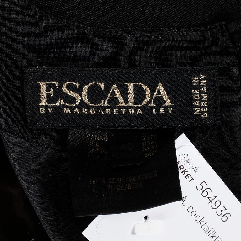 COCTAILKLÄNNING, Escada, storlek 40.