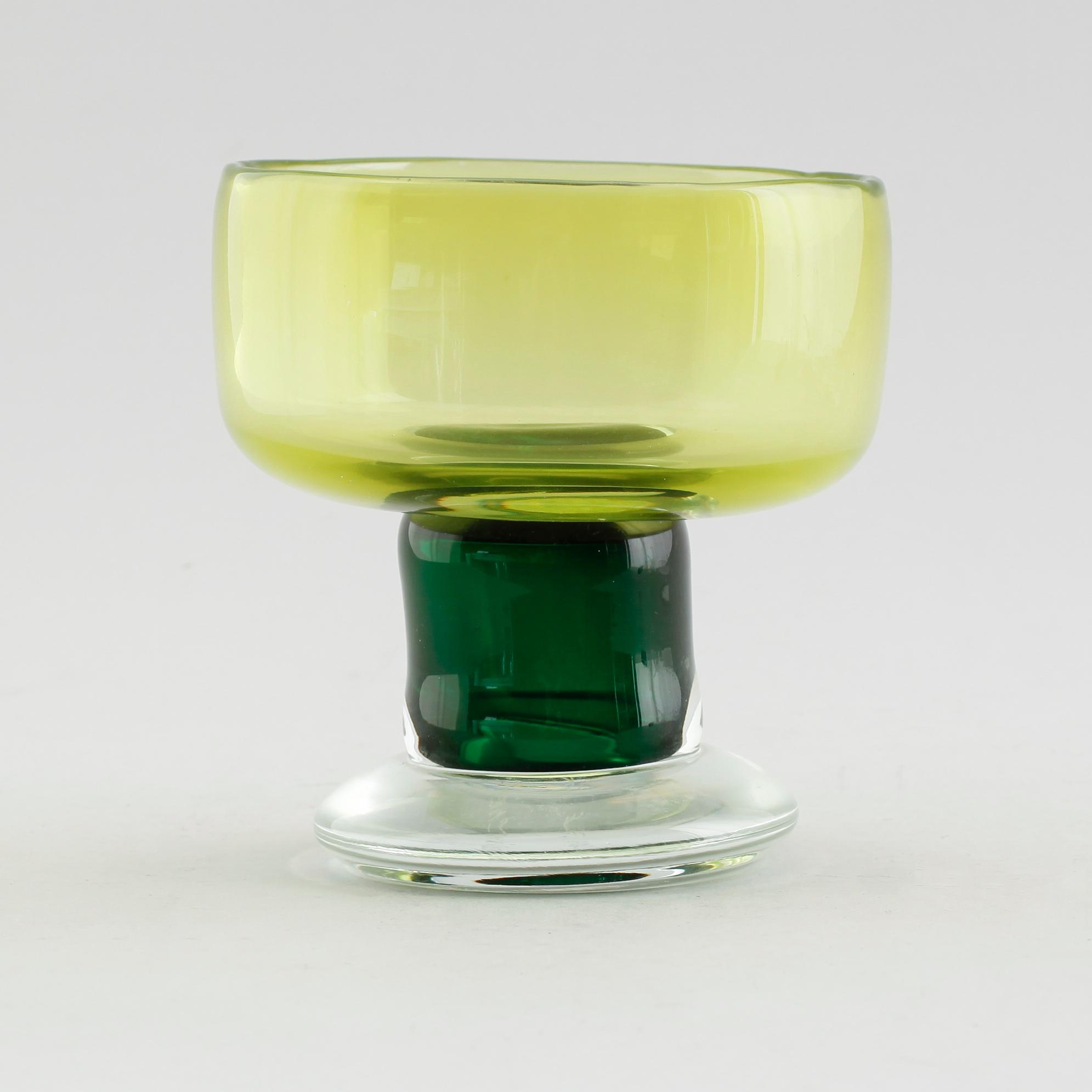 SKÅL PÅ FOT, glas, "Chribska", Erik Höglund, -92.