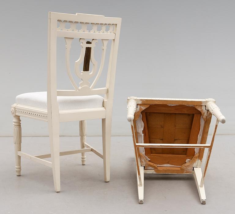 STOLAR, 4 st, empirestil, 1900-talets första hälft.