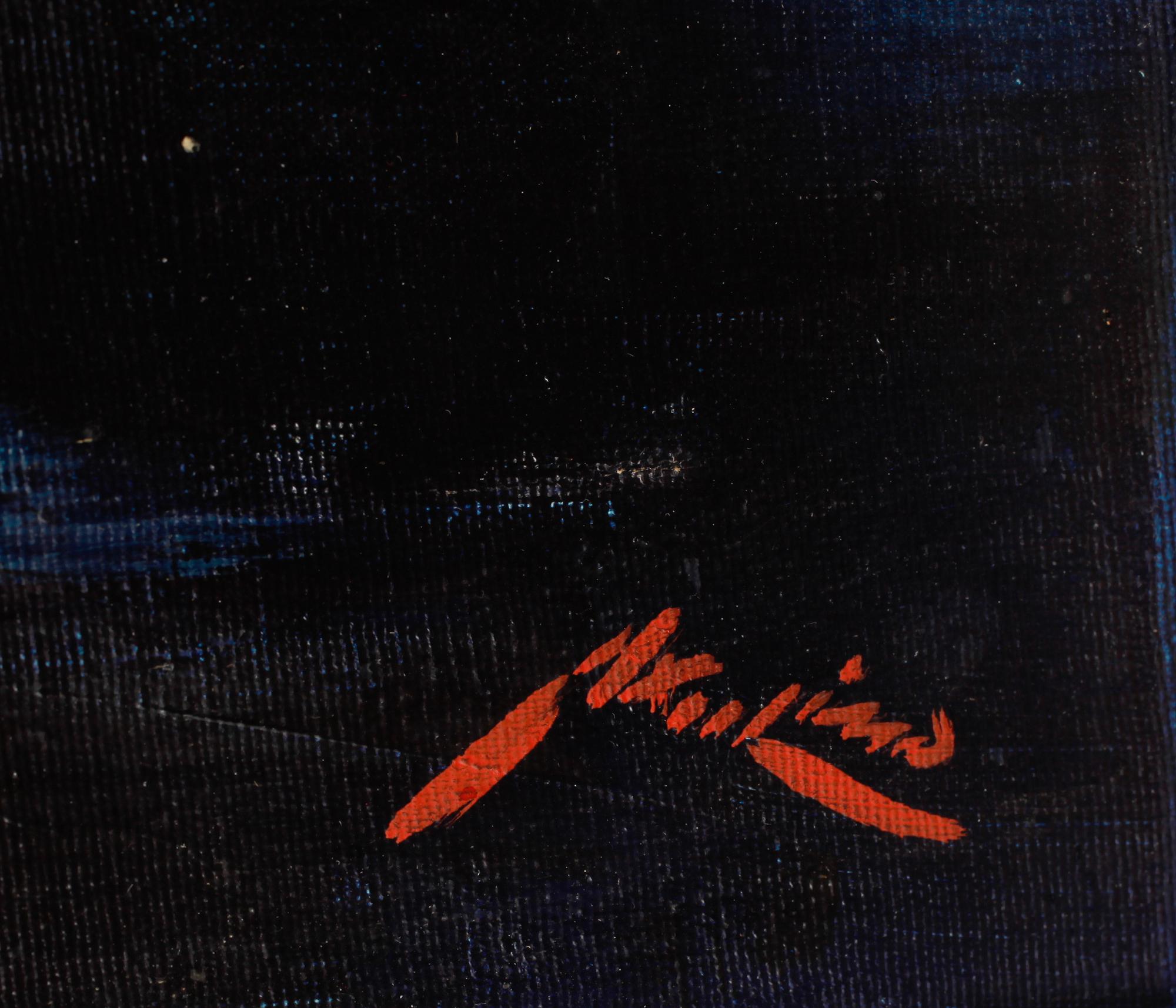 AXEL LIND, olja på duk, signerad.