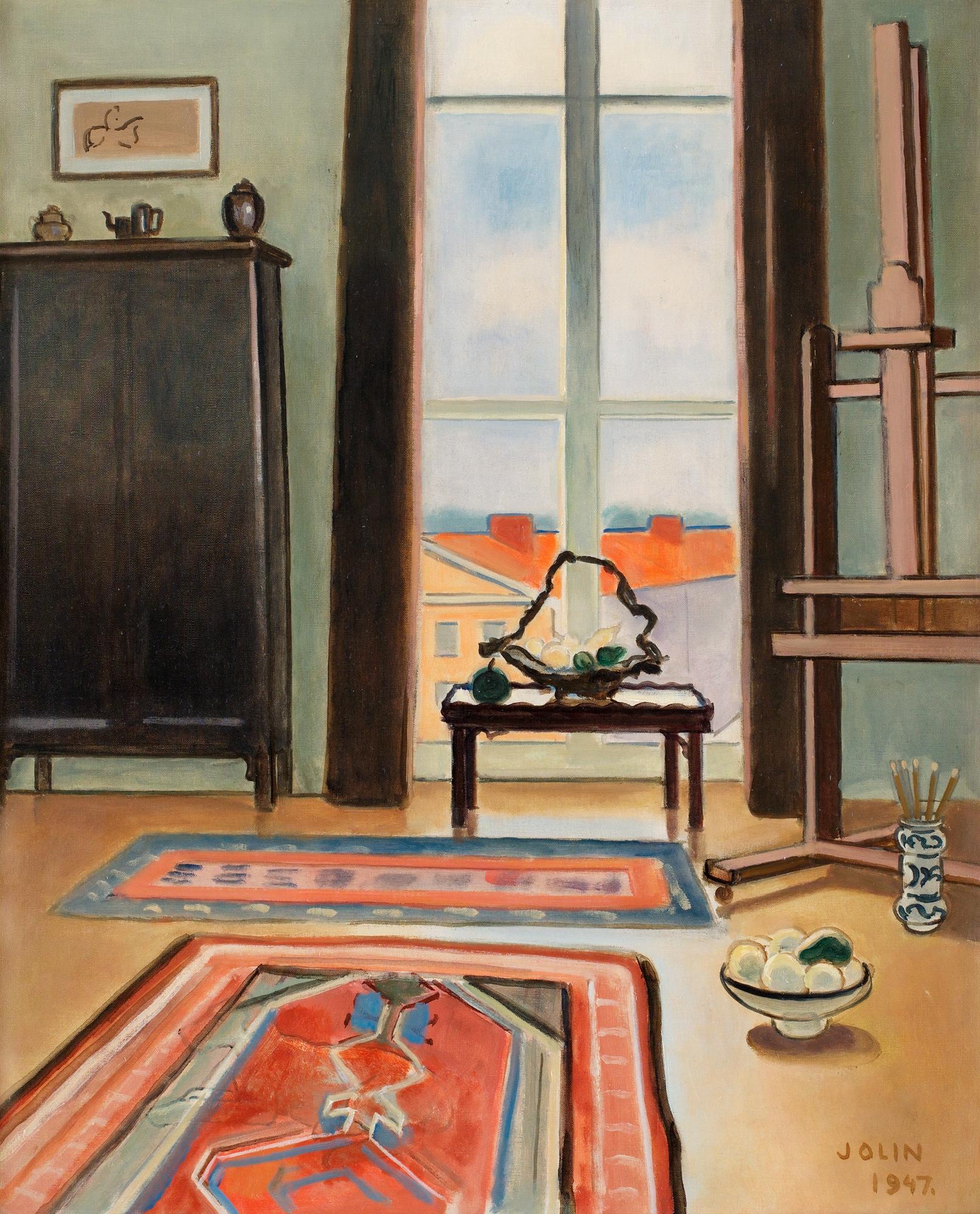 Einar Jolin, "Interiör".