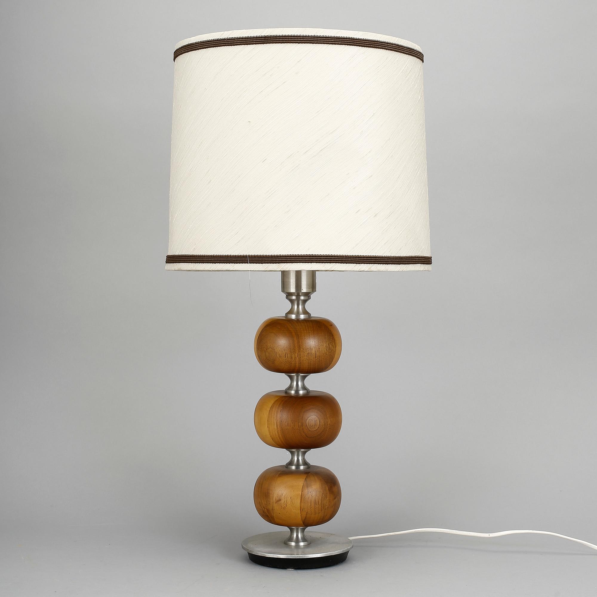 BORDSLAMPA, AB Stilarmatur, Tranås, 1970-tal.