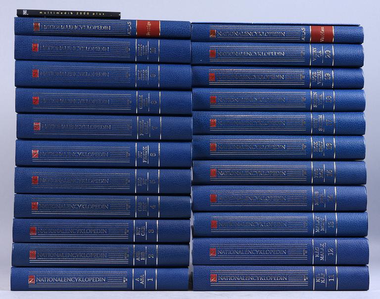BOK, 20 VOL, National Encyklopedin.