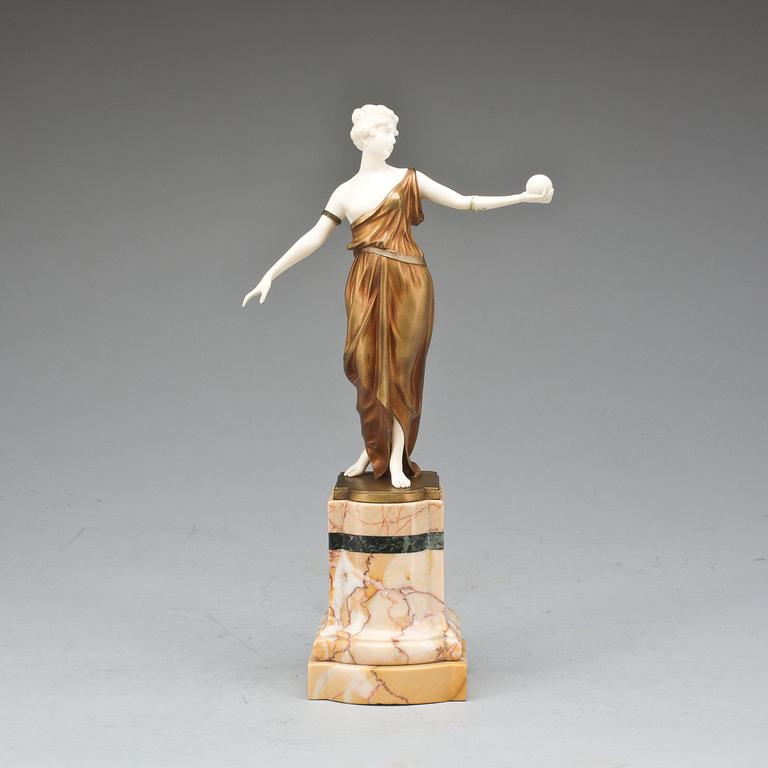 HANS KECK, skulptur, 1910-tal.