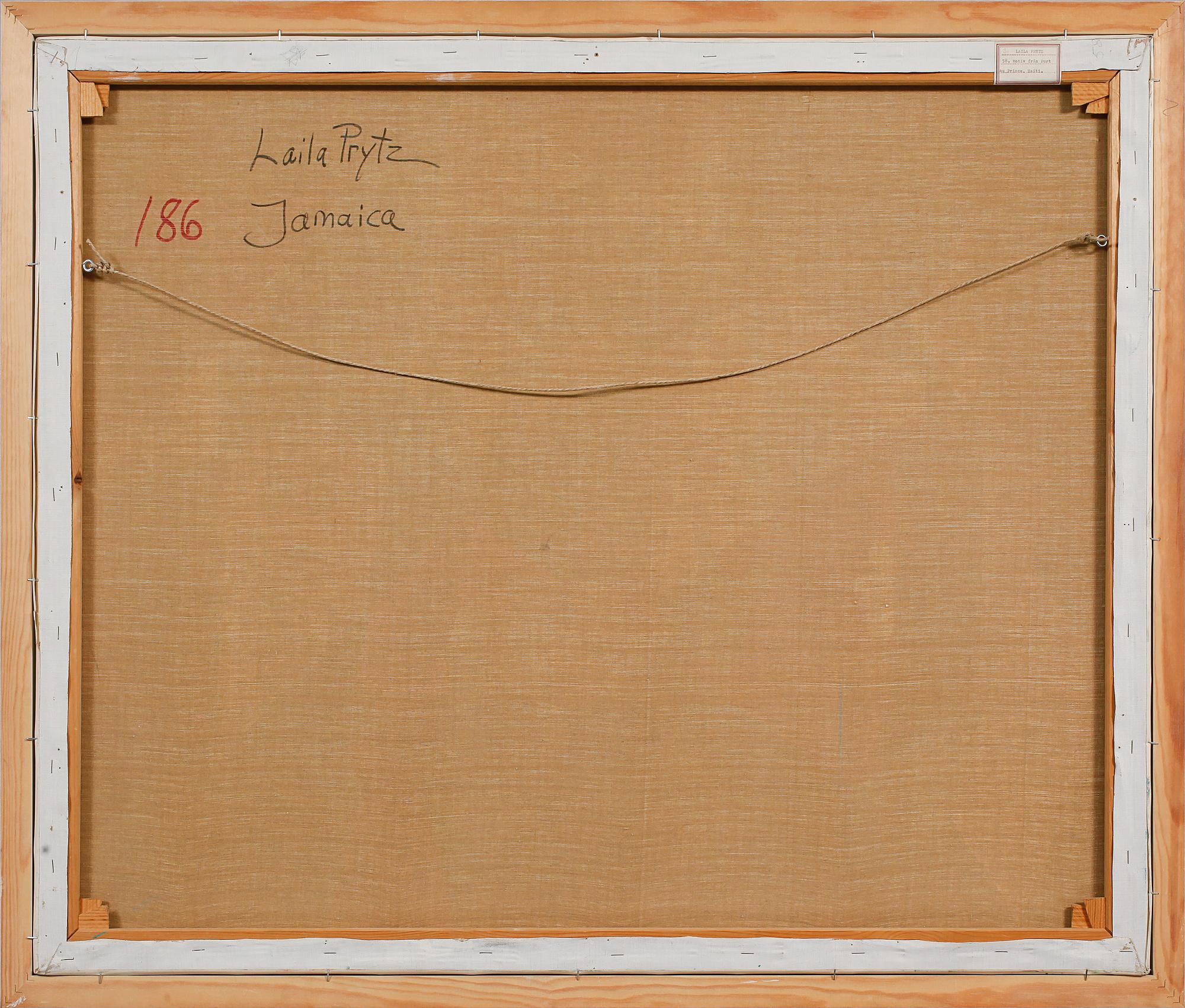 LAILA PRYTZ, olja på duk, signerad och daterad 1966.