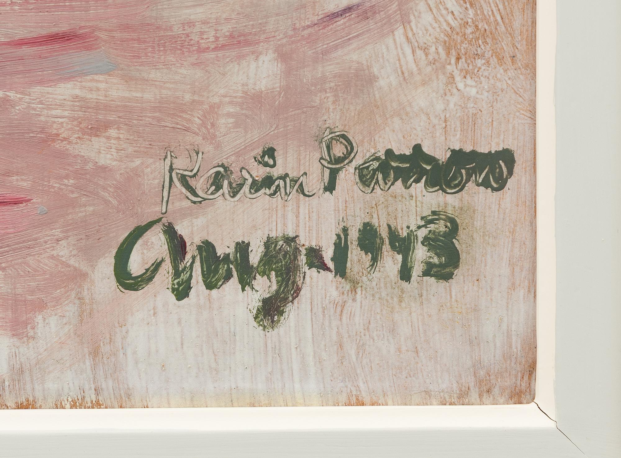 Karin Parrow, "Blomster II".