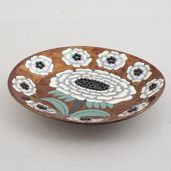 Birger Kaipiainen, a 'Fiori' porcelain dish, Arabia, Finland 1983.