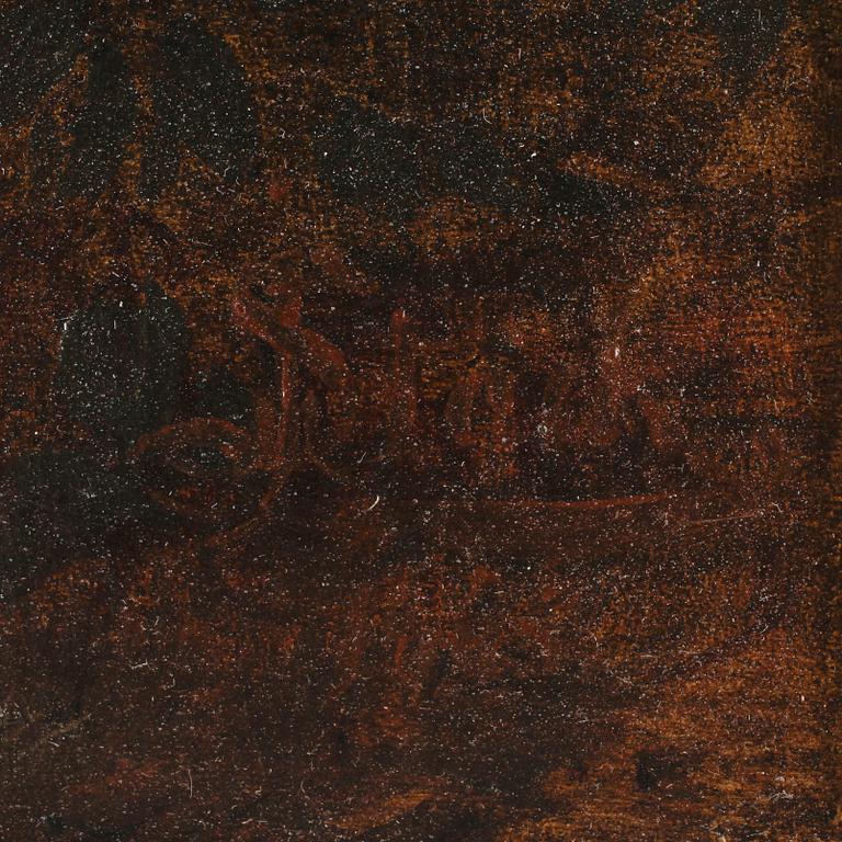 JOSEPH MAGNUS STÄCK, tillskriven, olja på duk, Bär otydlig signatur.