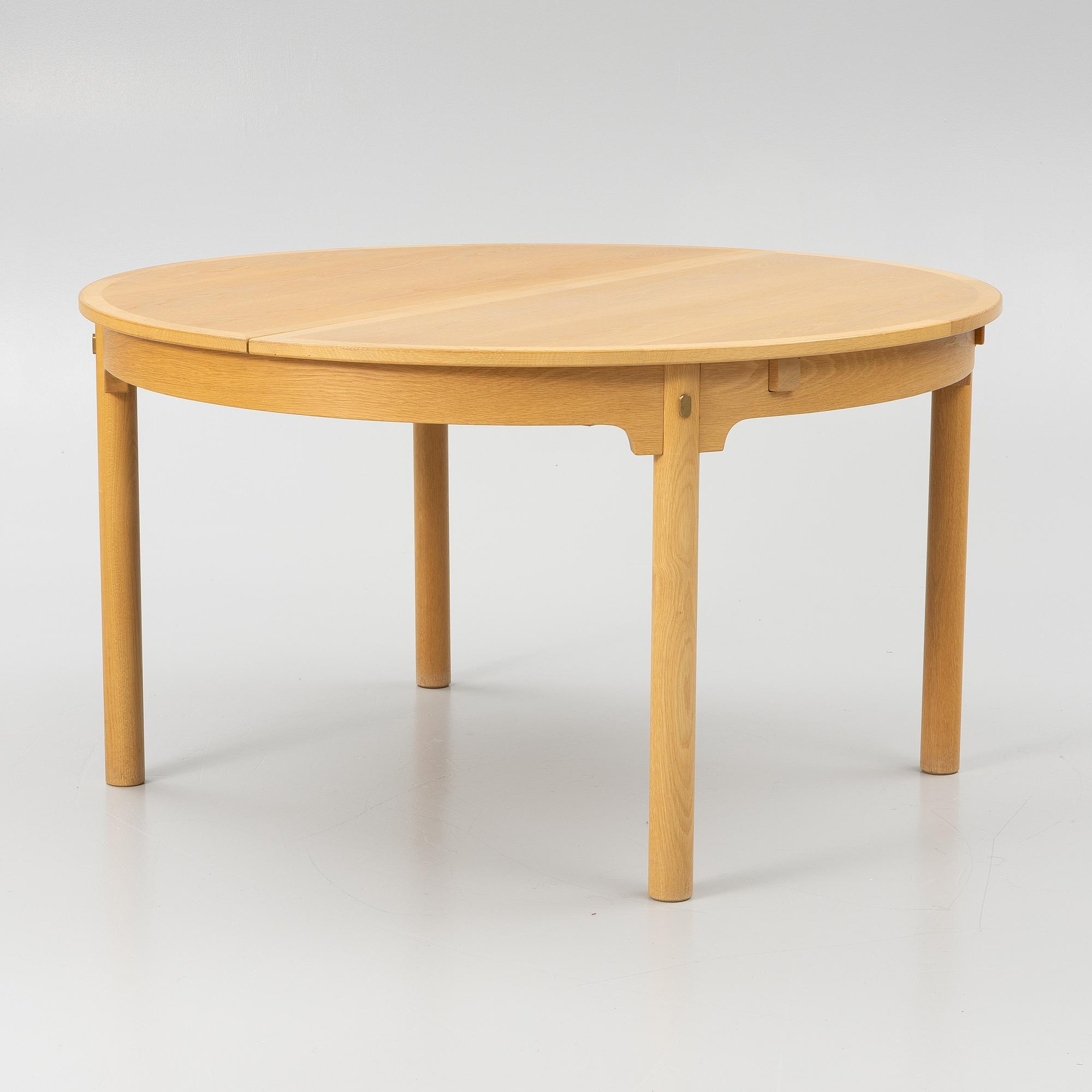 Børge Mogensen, dining table, "Öresund", later part of the 20th century.