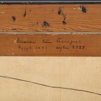 UNKNOWN ARTIST, oil on canvas, signed J H Güthersteinand dated 1902.