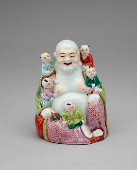 BUDDHA, porslin, Kina, 1900-tal.