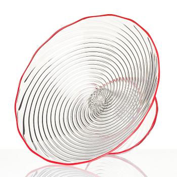 Dante Marioni, skål på fot, glas, Seattle 1995.