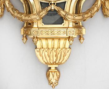 VÄGGPENDYL, gustaviansk stil, 1900-talets första hälft.