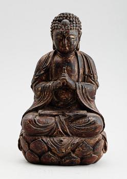 FIGUR, Buddha, troligen 1800-tal.