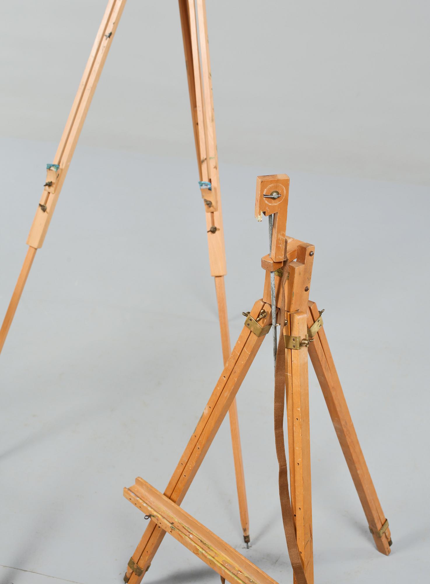 STAFFLIER,  3 stycken, Beckers, 1900-talets andra hälft.