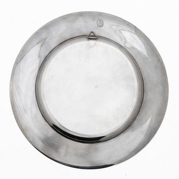 A silver platter, GAB, Stockholm, Sweden, 1937.