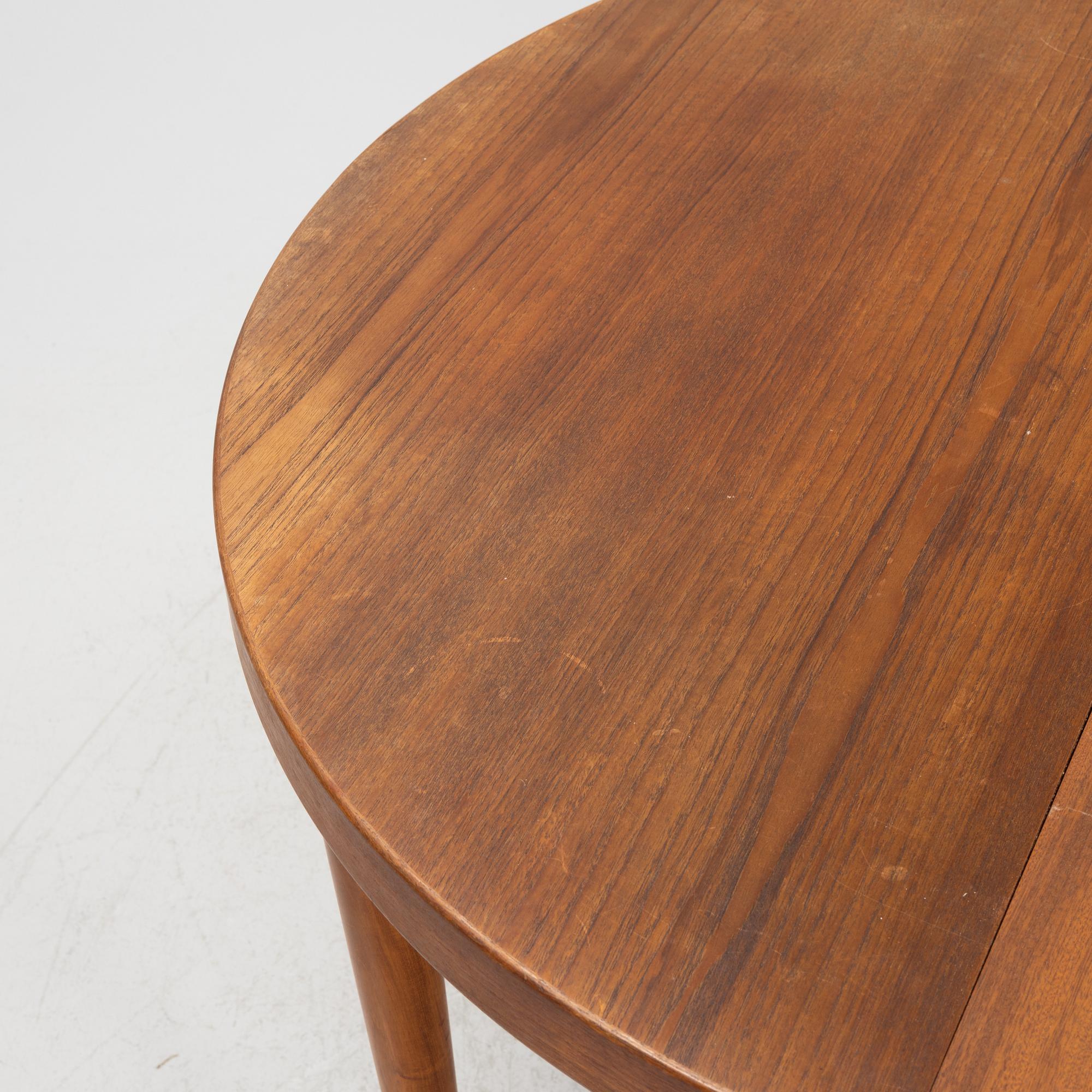 Kai Kristiansen, dining table, Denmark, 1960s.