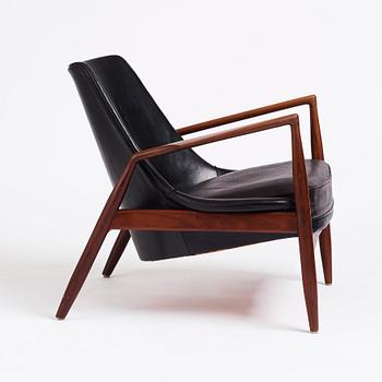 Ib Kofod Larsen, a 'Sälen' (Seal) armchair, Olof Perssons Fåtöljindustri (OPE), Jönköping, Sweden 1950-60s.