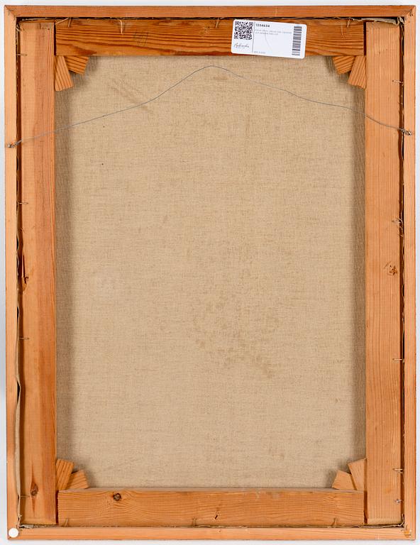 Edvin Ollers, oil on canvas, signe and dated 1956.