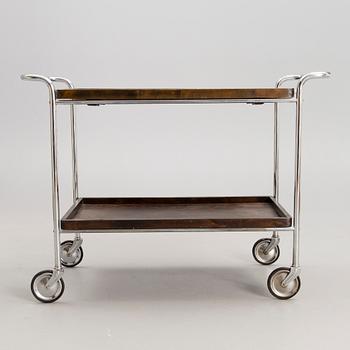 A 1930s  tea trolley Helsingin Uusi Rautasänkytehdas J. Merivaara, Finland.