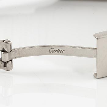 Cartier, Santos Galbée, armbandsur, 29 x 29 (41) mm.