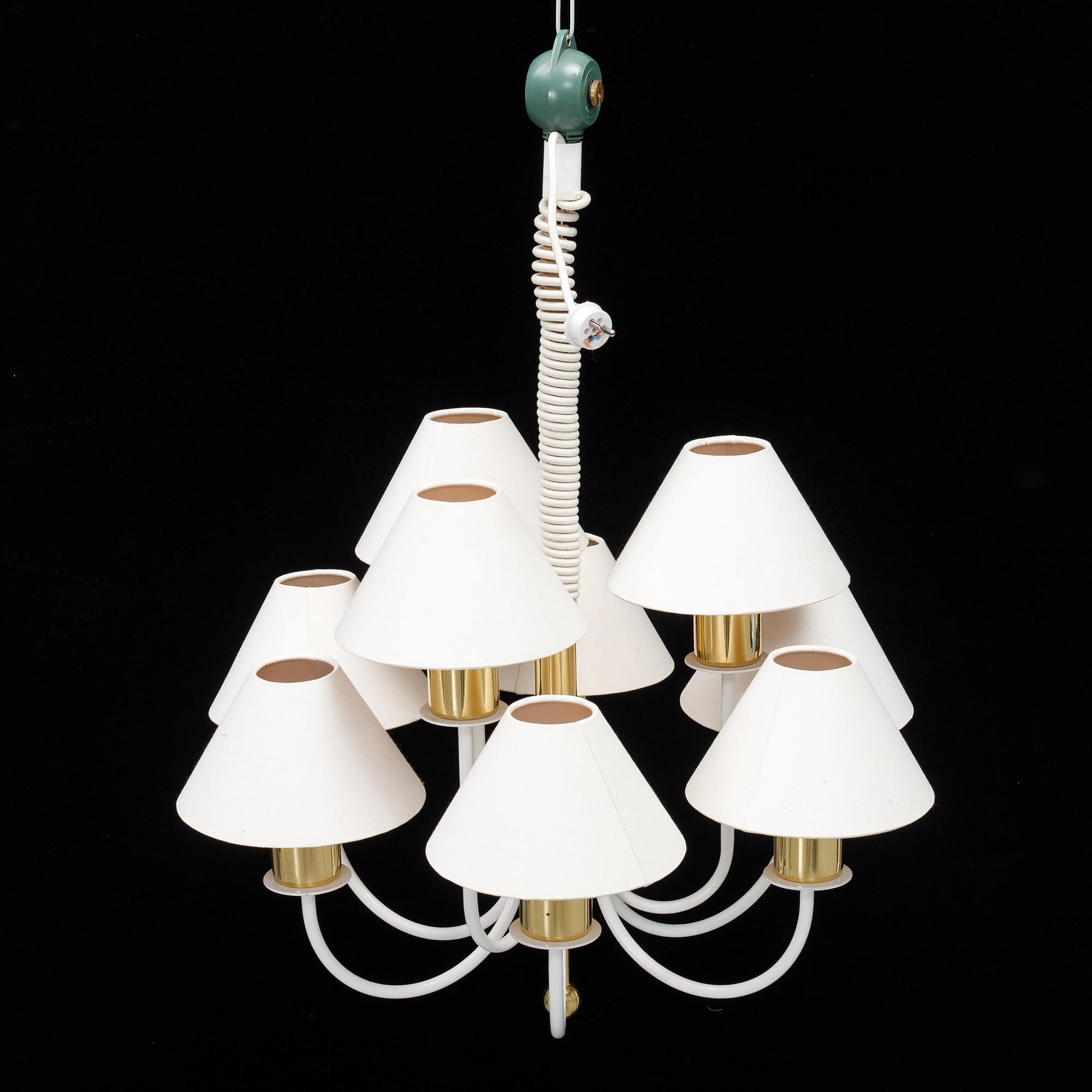 Hans-Agne Jakobsson, a 'T937-9 Spinett', ceiling light, Hans Agne Jakobsson Markaryd AB.