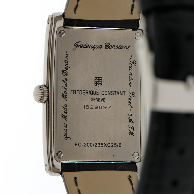 FREDERIQUE CONSTANT, wrist watch, 26 x 32-40 mm.