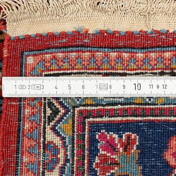 Rug, semi-antique Keshan. 205 x 142 cm.