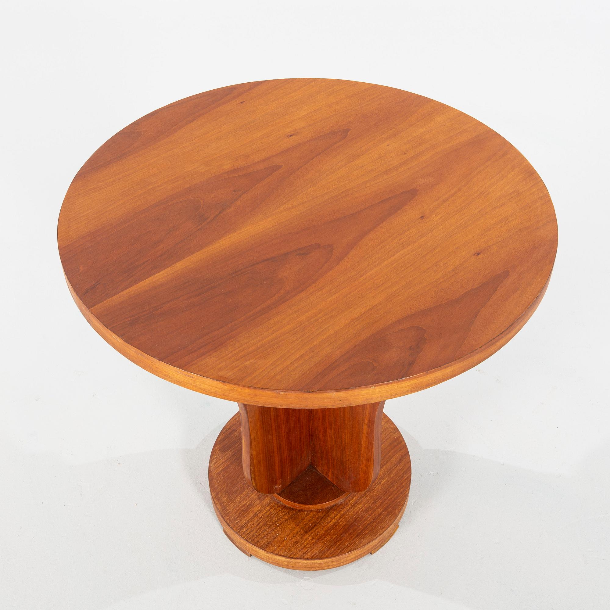 An Art Déco-style table, manufactured in modern times.