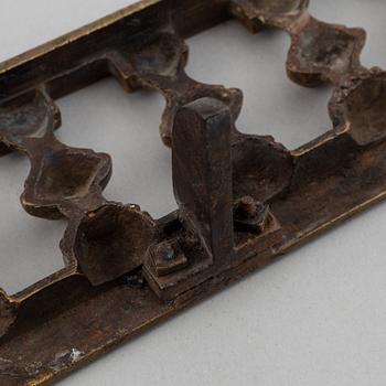 Brasgarnityr, mässing, 3 delad, empirestil, 1900-tal.