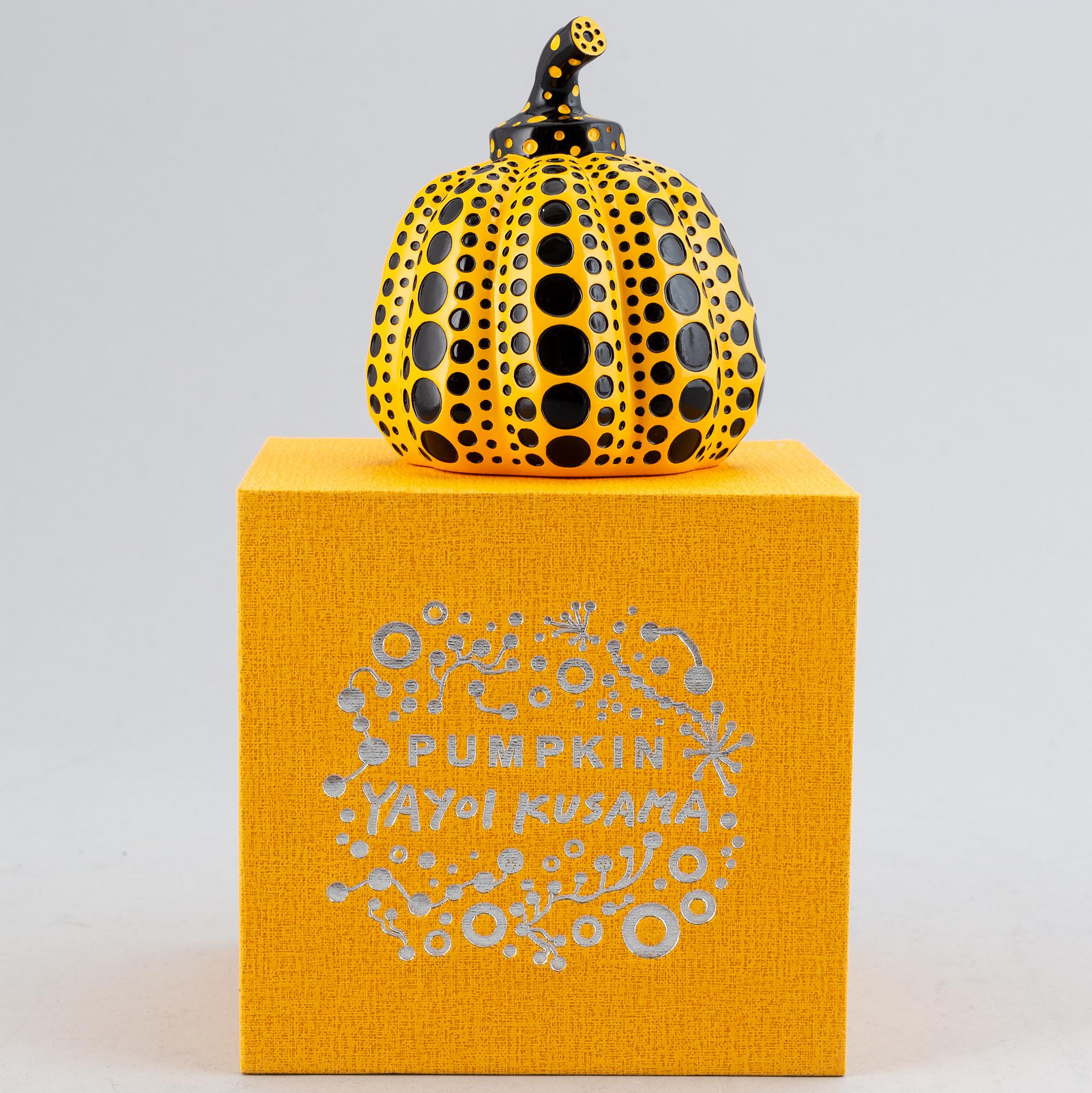 Yayoi Kusama, efter, objekt/multipel,"Pumpkin", utgiven av Benesse Holdings Inc, Naoshima, Japan, 2013.
