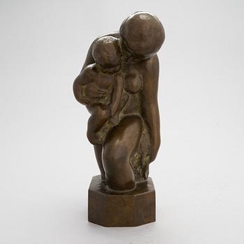 Aarre Aaltonen, Mor och barn.