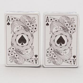 playing cards.