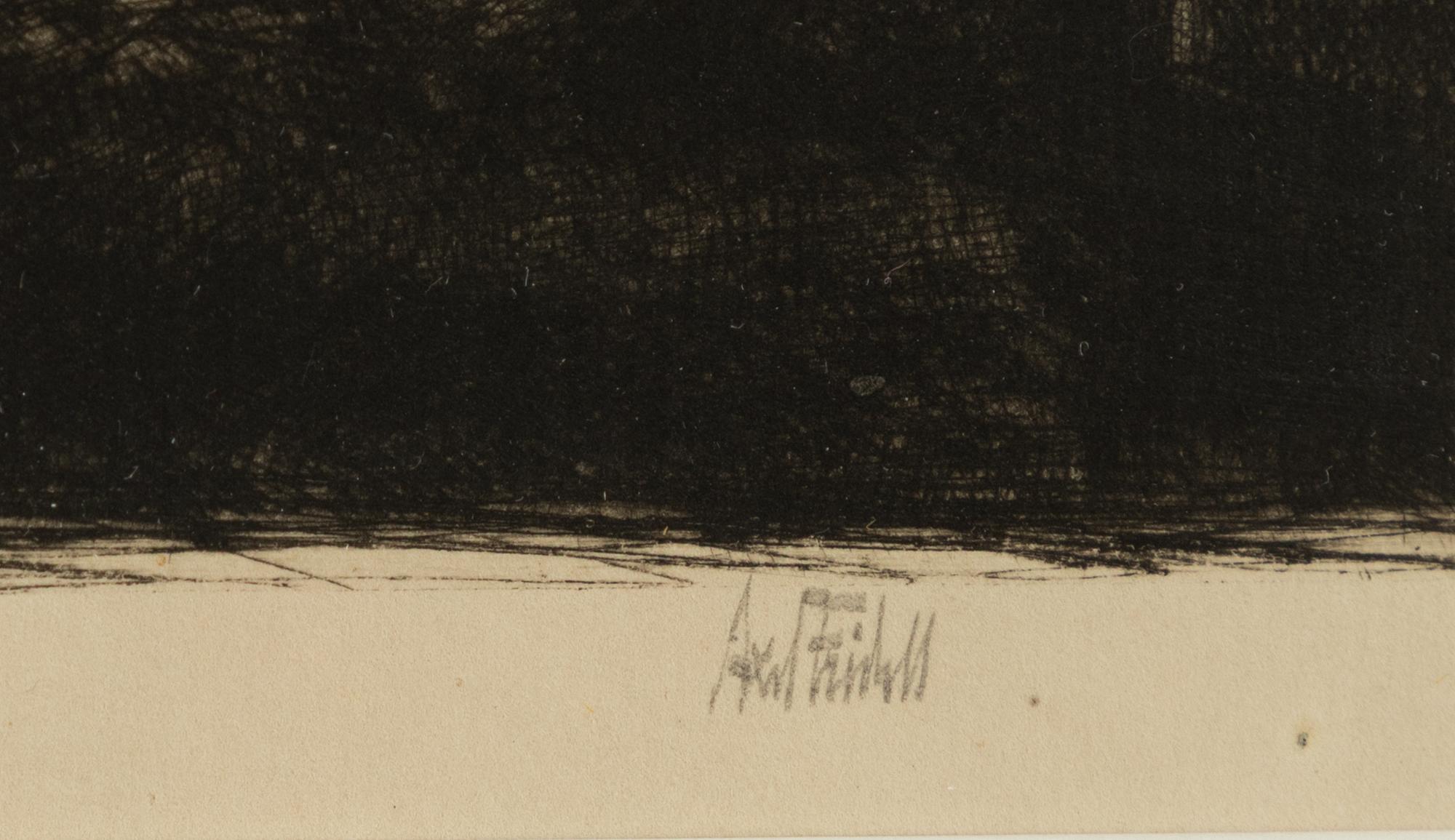 Axel Fridell, "Liggande tidningsläsare" (Mr. Foss).