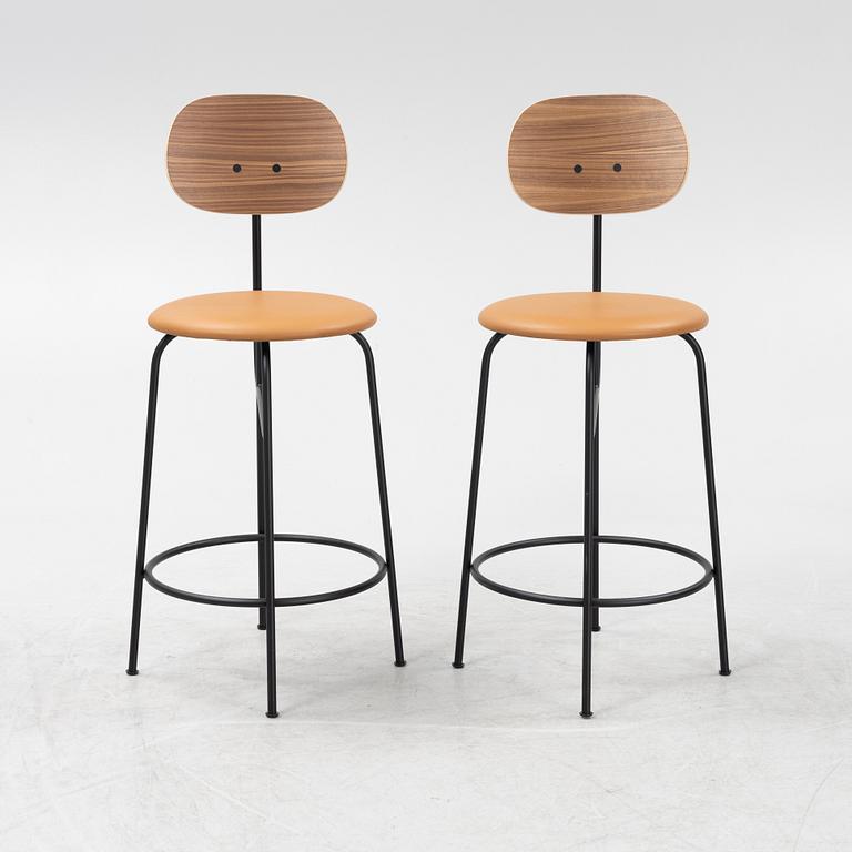 A pair of 'Afterroom Counter Chair' barchairs from Menu.