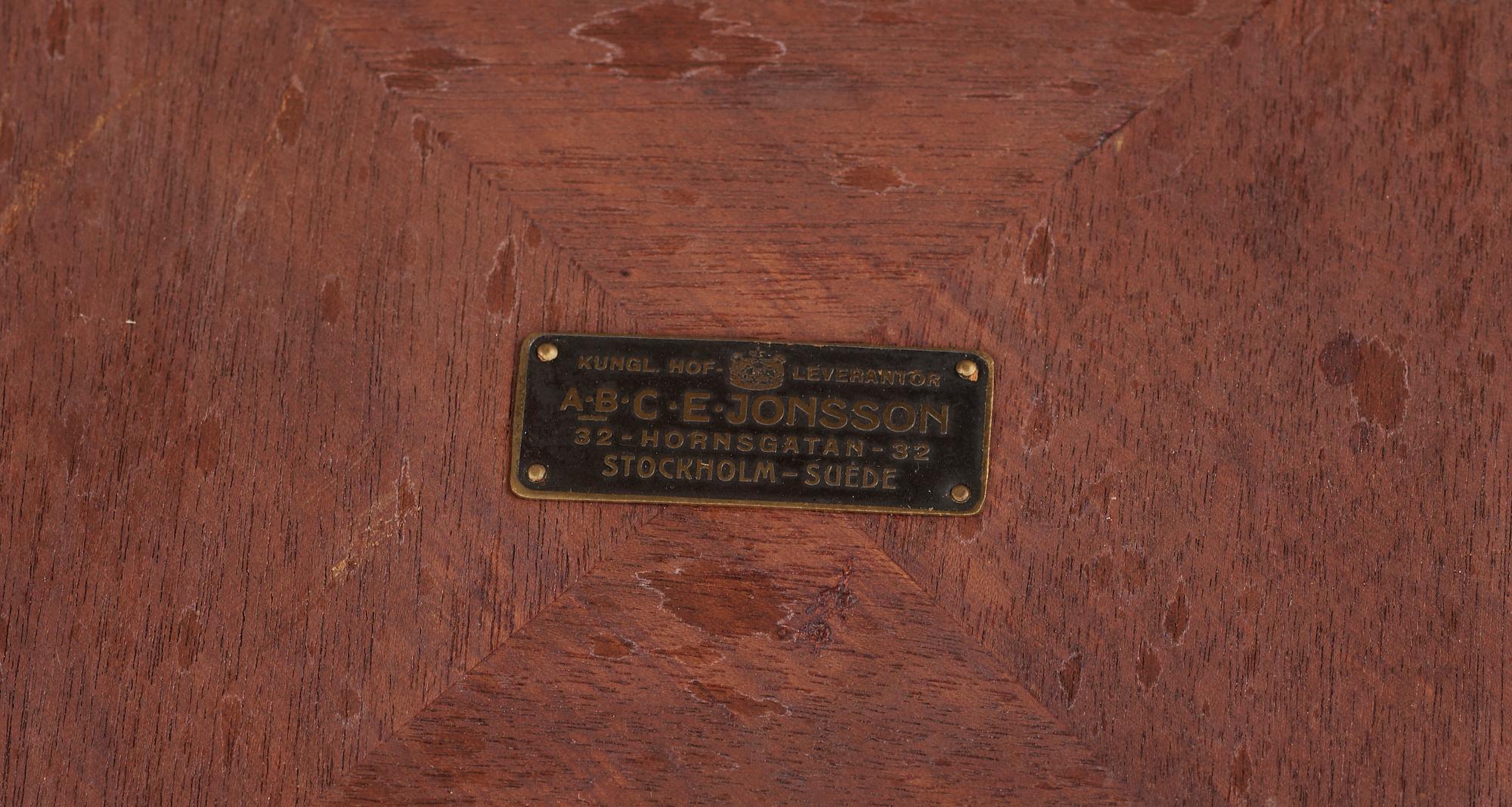 SALONGSBORD, empirestil, CE Jonsson Stockholm, 1900-talets början.