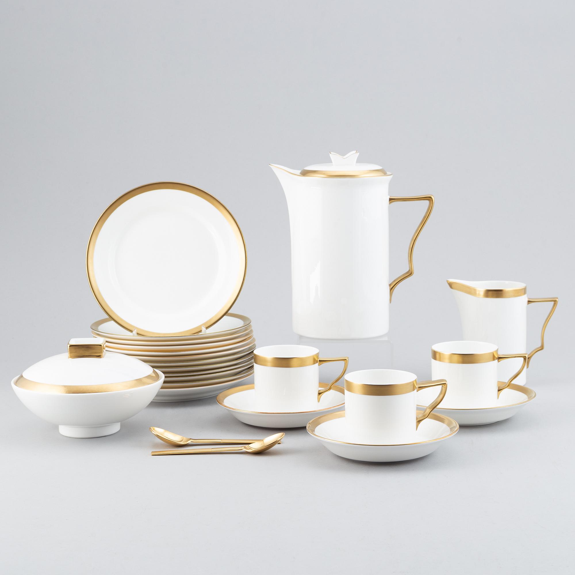 Karin Björquist, a 39-piece 'Nobel' service, Rörstrand.