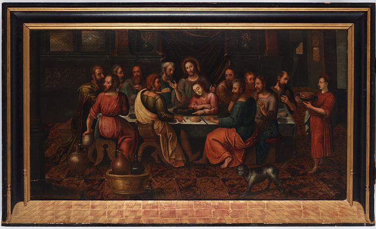 Flemish school 17th Century. The Last Supper.