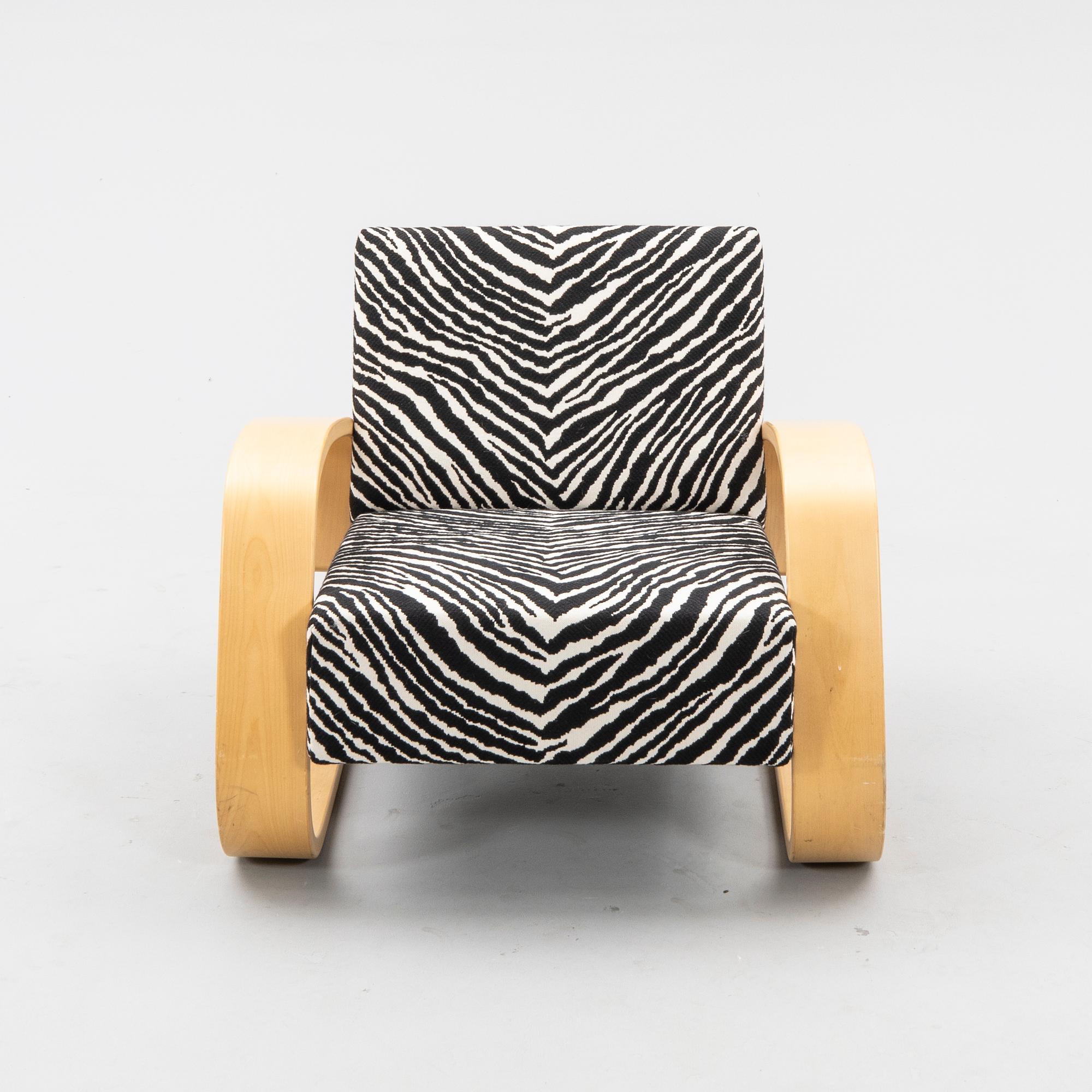 Alvar Aalto, fåtölj, modell 400, "Tank", Artek.