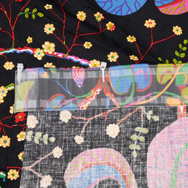 Josef Frank, gardin, "Teheran", Firma Svenskt Tenn.