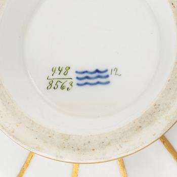 Kaffeservis, 18 delar, porslin, "Henriette", Royal Copenhagen, Danmark.