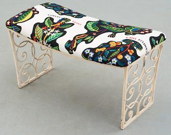 BANKETT, smidesjärn, 1900-talets mitt.