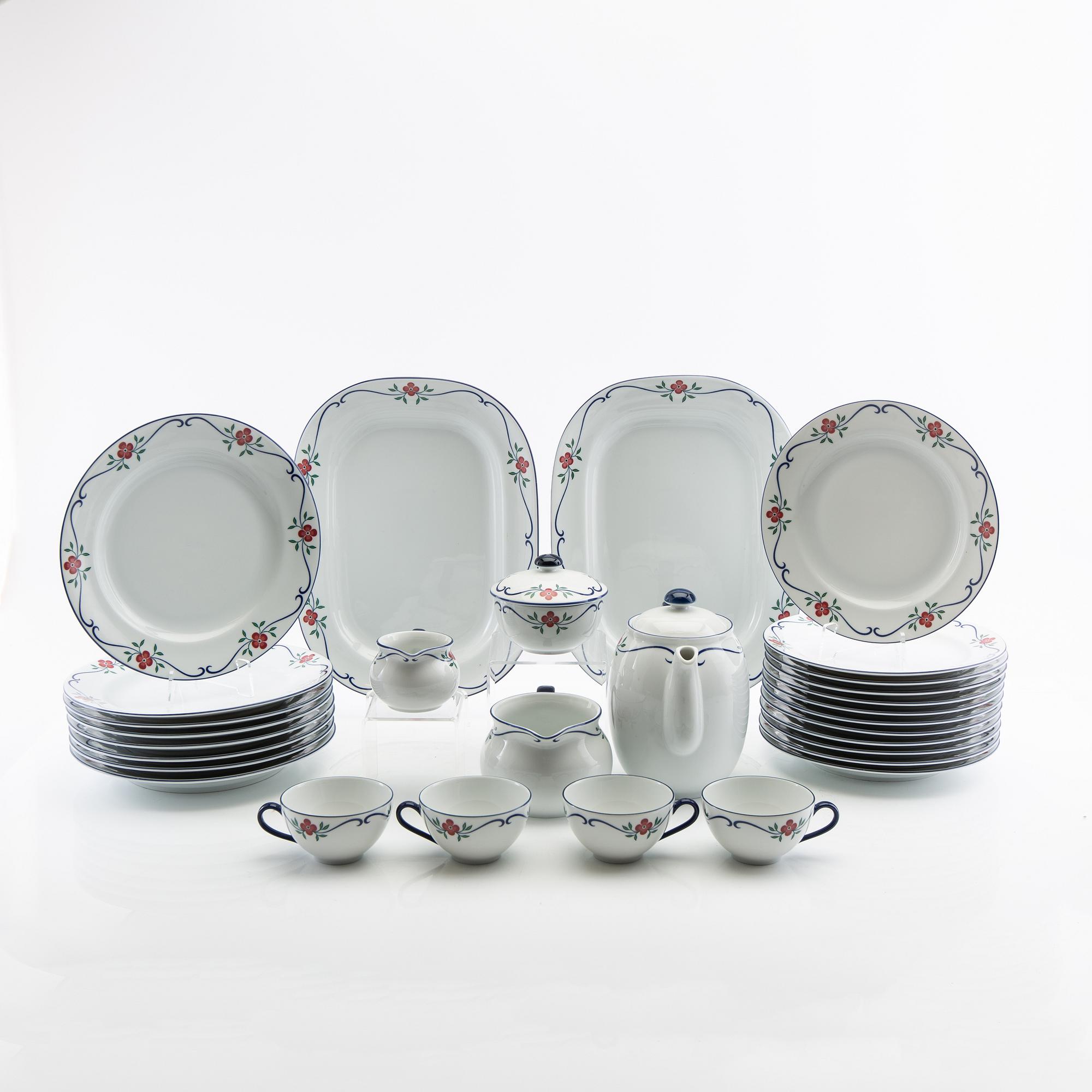 Pia Rönndahl, servis, 62 delar, "Sundborn", Rörstrand.