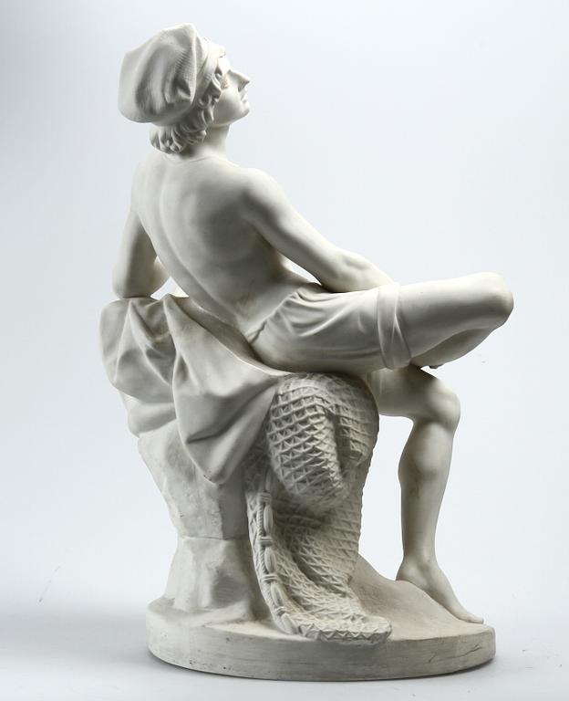 FIGURIN, parian, Gustavsberg, 1900-tal.