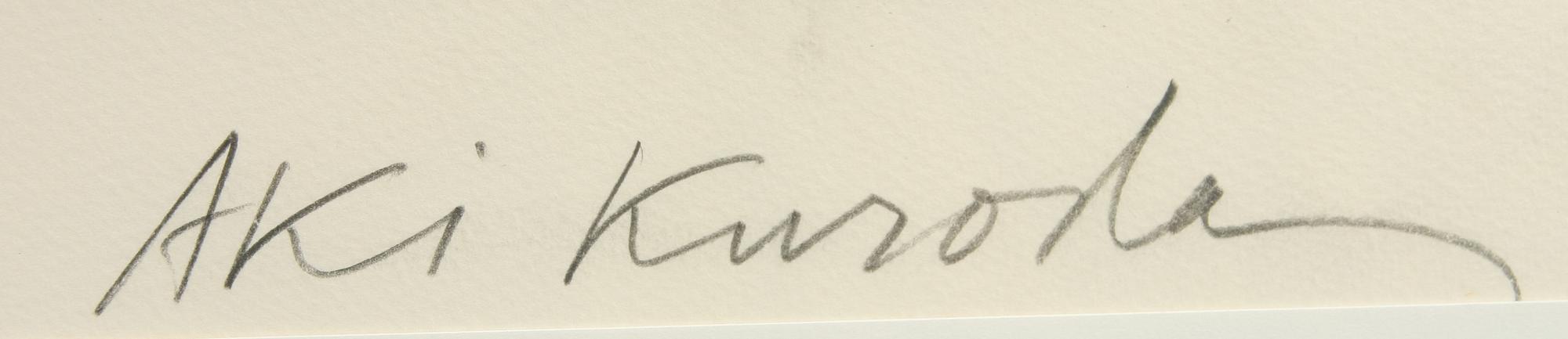 AKI KURODA, färglitografi, sign o numr 32/350.