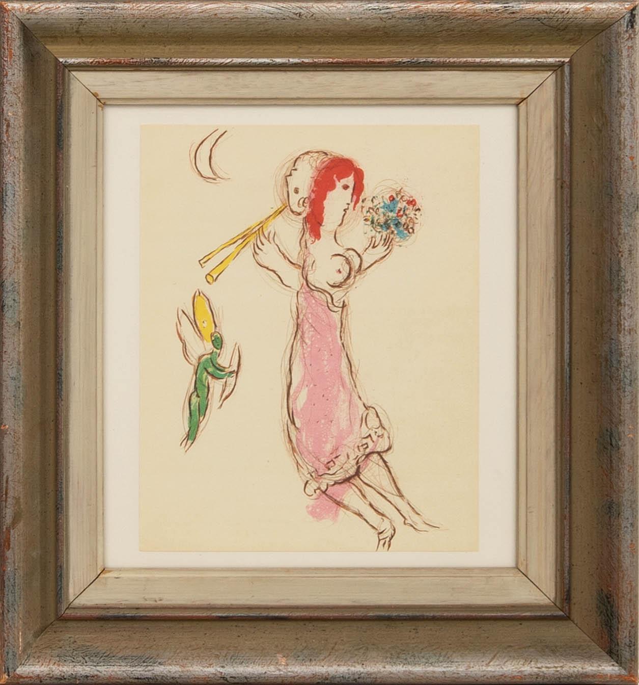 Marc Chagall, "Daphnis and Chloë" 1960.